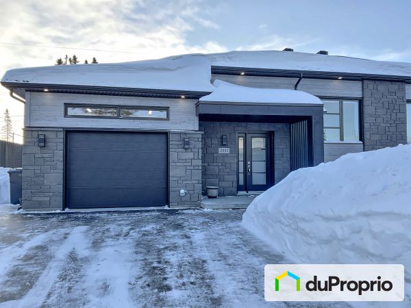 Winter Front - 2992 rue des Cyclistes, Chicoutimi (Chicoutimi) for sale