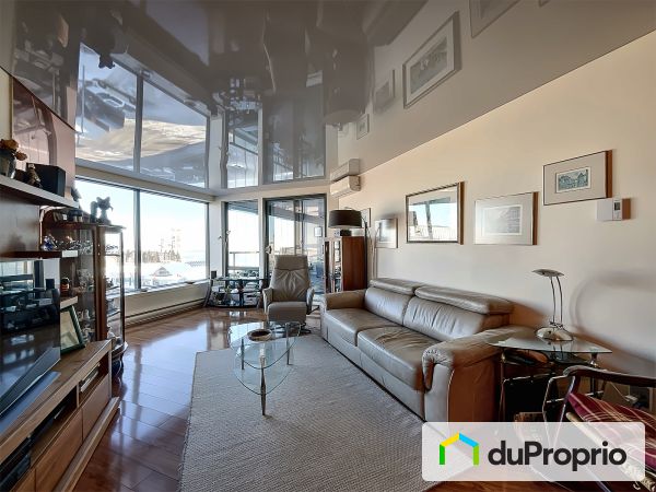 Apartment Living Room - 707-76 rue Dalhousie, Vieux-Port for sale