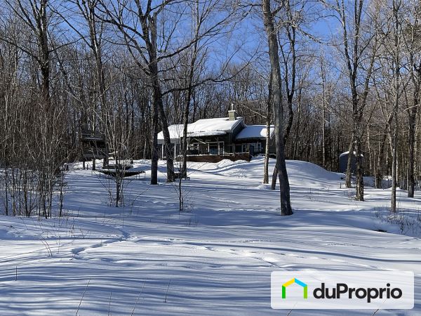 Vue arrière - 22190, chemin du Lac-Blanc, St-Ubalde à vendre