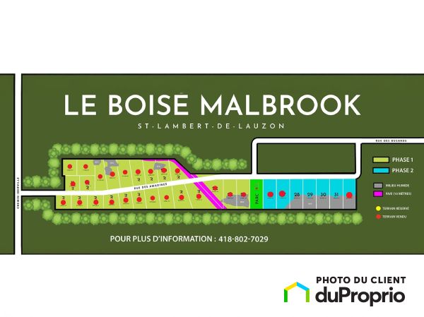 rue Amadines, St-Lambert-De-Lauzon for sale