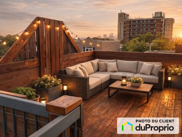 Roof terrace - 8-2461 rue Logan, Ville-Marie (Centre-Ville et Vieux-Montréal) for sale