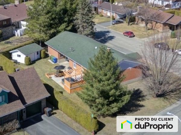 Aerial View - 1403 rue Beaumont, Thetford Mines for sale