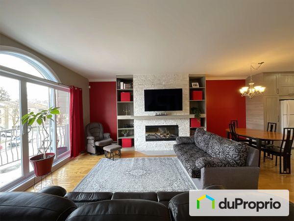 Salon / Salle à manger - 8864, rue Saint-Hubert, Ahuntsic / Cartierville à vendre