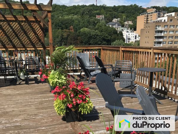 Roof terrace - 705-3460 rue Simpson, Ville-Marie (Centre-Ville et Vieux-Montréal) for sale