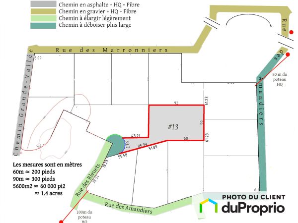 0 Grande-Vallée, Chertsey for sale