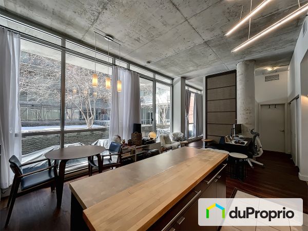 Condo - 108-630, rue William, Ville-Marie (Centre-Ville et Vieux-Montréal) à vendre