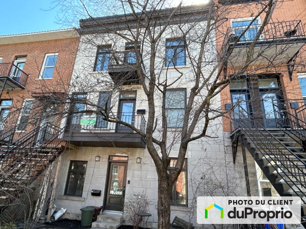 4642 avenue de l'Esplanade, Le Plateau-Mont-Royal à vendre