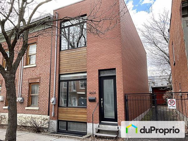 4604, rue de Bullion, Le Plateau-Mont-Royal à vendre
