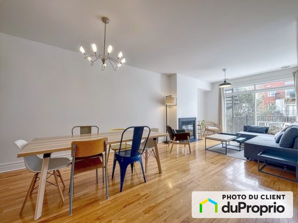 Salon / Salle à manger - 5514, rue de Mentana, Le Plateau-Mont-Royal à vendre