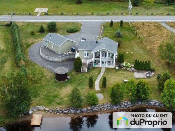 Vue aérienne - 93, chemin du Lac Serein, St-Ludger-De-Milot à vendre