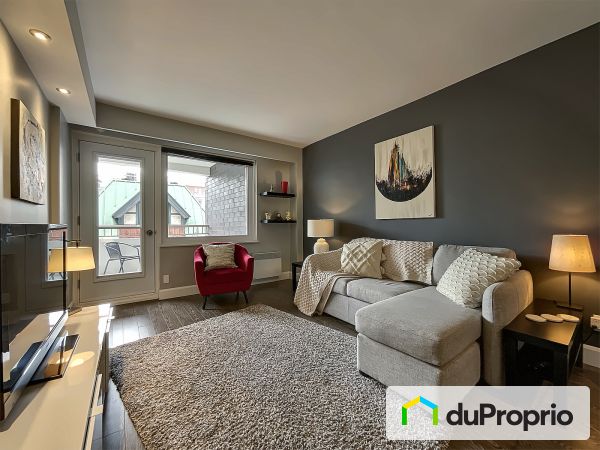 Apartment Living Room - 204-600 Avenue Wilfrid-Laurier, Vieux-Québec for sale