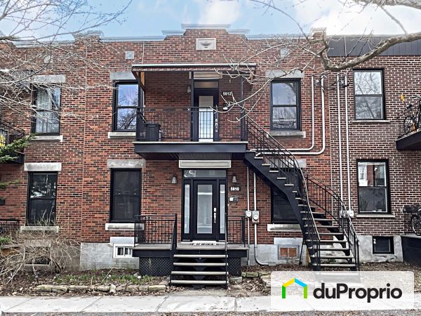 5810-5812 4e Avenue, Rosemont / La Petite Patrie à vendre