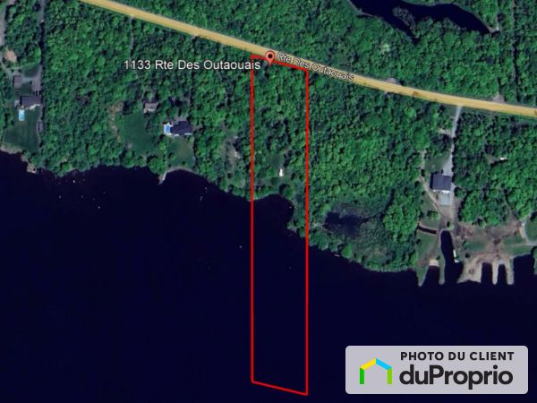 Aerial View - 1133 route des Outaouais, Brownsburg-Chatham for sale
