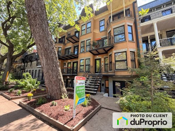 A-4144, avenue du Parc-Lafontaine, Le Plateau-Mont-Royal à vendre
