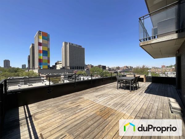 Balcon - 512-555, boulevard Renée-Lévesque Est, Ville-Marie (Centre-Ville et Vieux-Montréal) à vendre