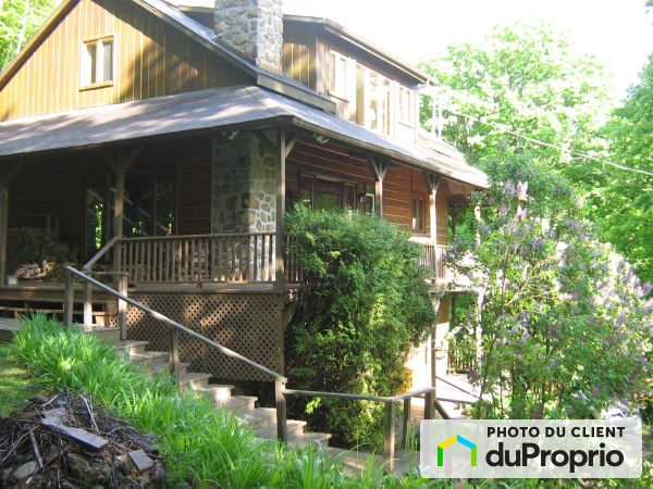 Vue côté - 18-18A chemin des Moqueurs, Ste-Anne-Des-Lacs à vendre