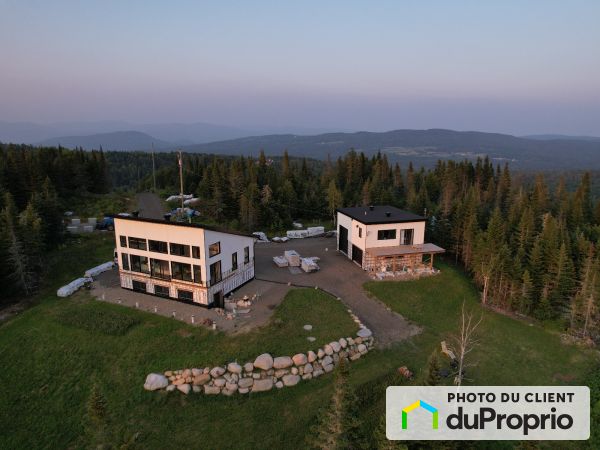 Vue aérienne - 134, rang Sainte-Philomène, La Malbaie (Ste-Agnès) à vendre