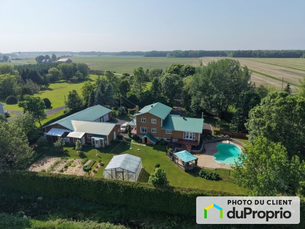 Vue aérienne - 1097, rang Saint-Charles, St-Edouard-De-Lotbiniere à vendre