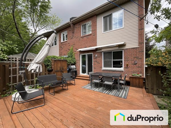 Cour arrière - 5578, rue Louis-Dumouchel, Mercier / Hochelaga / Maisonneuve à vendre