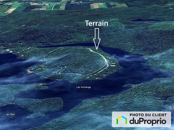 Vue aérienne - Lot 3, chemin du Lac Archange, Grandes-Piles à vendre