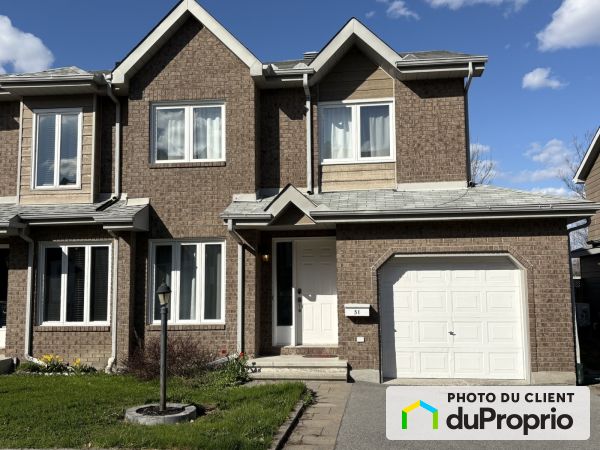51, rue du Gisement, Gatineau (Hull) à vendre