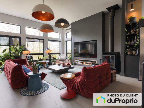 Living Room - 7 chemin de la Promenade, Lac-Beauport for sale