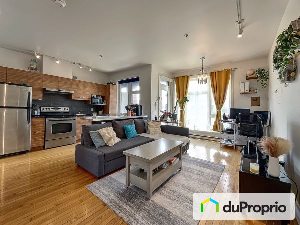 Apartment Living Room - 218-5400 rue Saint-André, Le Plateau-Mont-Royal for sale