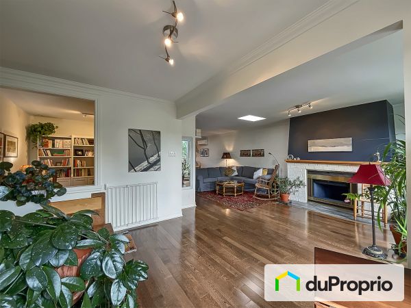 Salle de séjour - 6859, rue d'Iberville, Rosemont / La Petite Patrie à vendre