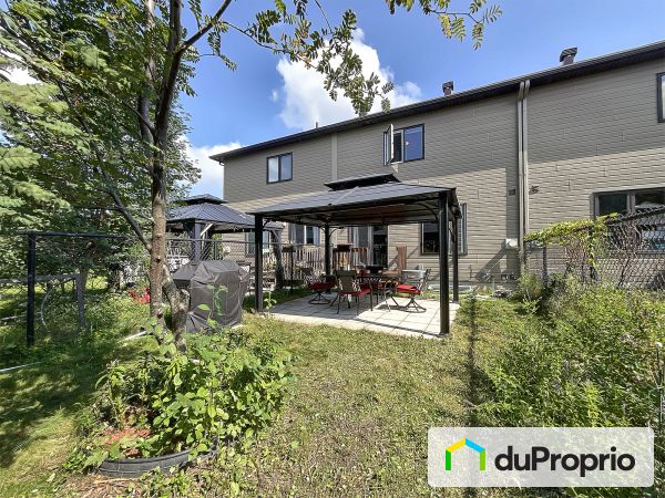 Cour arrière - 37, rue du Shamal, Gatineau (Hull) à vendre