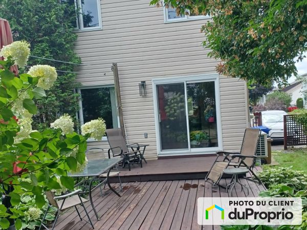 Cour arrière - 47, rue des Oeillets, Gatineau (Gatineau) à vendre