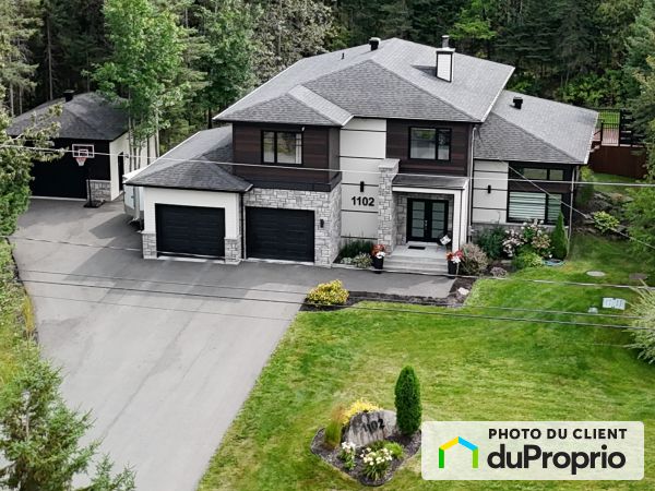 Aerial View - 1102 rue du Versant, St-Rene for sale