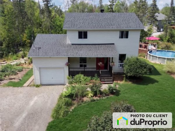Vue aérienne - 1, chemin des Plaines, La Pêche (Wakefield) à vendre