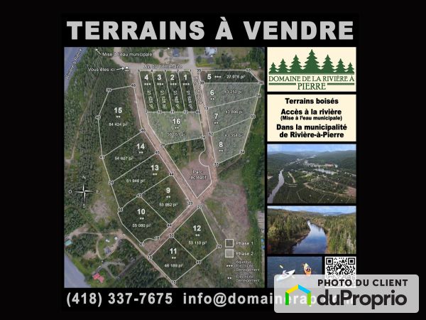 rue Marie-Louise Lavoie, Rivière-à-Pierre for sale
