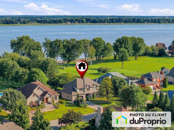 Vue aérienne - 7445, rue du Bord-du-fleuve, Trois-Rivières (Trois-Rivières-Ouest) à vendre