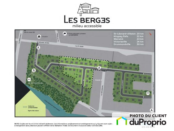 rue des Berges, Ste-Clotilde-De-Horton à vendre