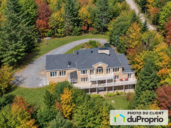 Vue aérienne - 1045 chemin du Lac-Louisa, Wentworth-Nord à vendre