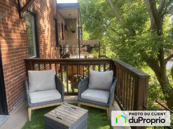 Terrace - 5-1415 rue Bélanger, Rosemont / La Petite Patrie for sale