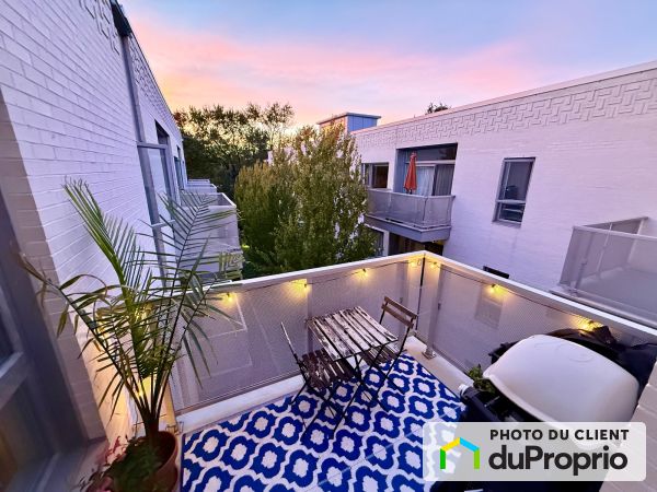Balcony - 309-2500 rue Dandurand, Rosemont / La Petite Patrie for sale